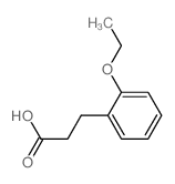 3-(2-乙氧基苯基)丙酸结构式