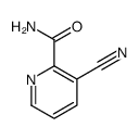 3-cyanopyridine-2-carboxamide Structure