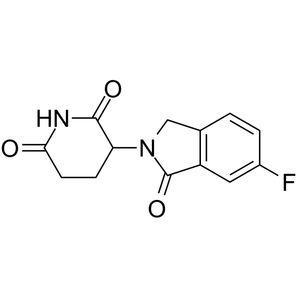 Lenalidomide-6-F Structure