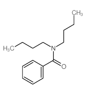 Benzamide, N,N-dibutyl- Structure
