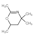 2,4,4,6-四甲基-1-氧杂-3-氮杂-2-环己烯结构式