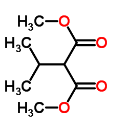 Dimethyl isopropylmalonate Structure