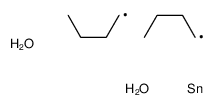 dibutyltin,dihydrate Structure