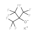 九氟-T-丁醇钾结构式