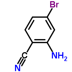 2-氨基-4-溴苯腈结构式