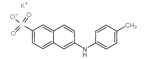 6-对甲苯基-2-萘磺酸钾盐(TNS-K +)结构式