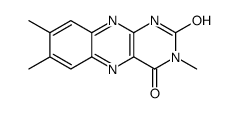 3,7,8-trimethyl-1H-benzo[g]pteridine-2,4-dione结构式