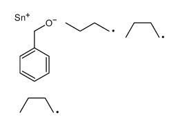 tributyl(phenylmethoxy)stannane Structure