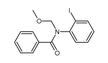 2-(2-Iodophenyl)-N-methoxymethylbenzamide Structure