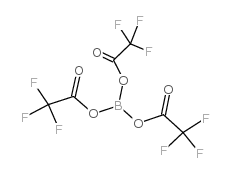 三(三氟乙酸)硼烷结构式