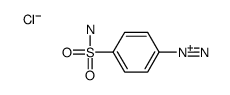 4-sulfamoylbenzenediazonium,chloride结构式