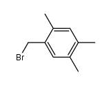 1-(Bromomethyl)-2,4,5-trimethylbenzene结构式