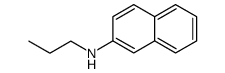 N-Propyl-2-naphthalenamine结构式