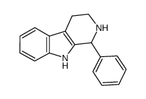 1-phenyl-2,3,4,9-tetrahydro-1H-pyrido[3,4-b]indole Structure