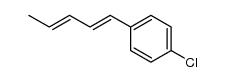 1-(4-chlorophenyl)-1,3-pentadiene Structure