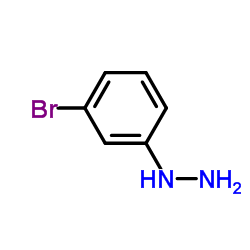 3-溴苯肼结构式