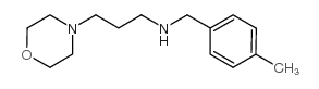 (4-甲基-苄基)-(3-吗啉-4-基-丙基)-胺结构式