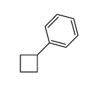cyclobutylbenzene Structure