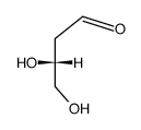 (R)-3,4-dihydroxy-butyraldehyde结构式