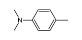 4,N,N-trimethyl-aniline, protonated form结构式