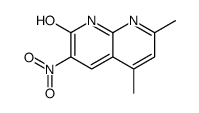 5,7-dimethyl-3-nitro-1H-1,8-naphthyridin-2-one Structure