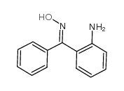 (2-aminophenyl)(phenyl)methanone oxime structure