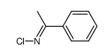 N-chloro-1-phenylethanimine Structure