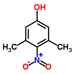 3,5-二甲基-4-硝基苯酚结构式