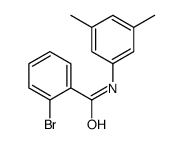 2-Bromo-N-(3,5-dimethylphenyl)benzamide结构式
