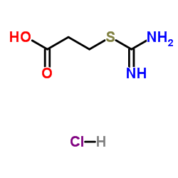 S-carboxyethylisothiuronium chloride structure