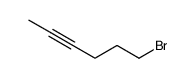 6-bromo-2-hexyne结构式