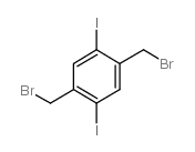 1,4-双(溴甲基)-2,5-二碘苯结构式