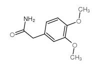 3,4-二甲氧基苯乙酰胺结构式