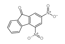 2,4-dinitrofluoren-9-one Structure