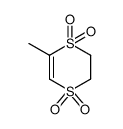 2-methyl-5,6-dihydro-1λ6,4λ6-dithiine-1,1,4,4-tetrone Structure