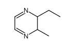 2-ethyl-3-methyl-2,3-dihydropyrazine Structure