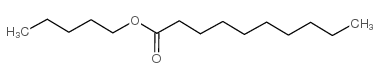 癸酸戊酯结构式