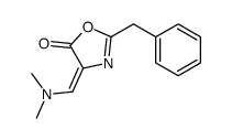 2-benzyl-4-(dimethylaminomethylidene)-1,3-oxazol-5-one结构式