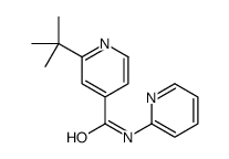 4-Pyridinecarboxamide,2-(1,1-dimethylethyl)-N-2-pyridinyl-(9CI)结构式