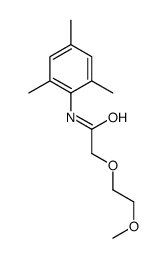 2-(2-methoxyethoxy)-N-(2,4,6-trimethylphenyl)acetamide结构式