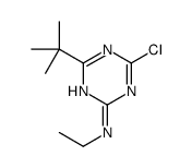 4-tert-butyl-6-chloro-N-ethyl-1,3,5-triazin-2-amine Structure