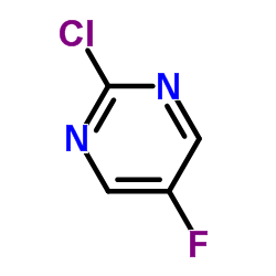 2-Chloro-5-fluoropyrimidine Structure