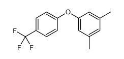 1,3-dimethyl-5-[4-(trifluoromethyl)phenoxy]benzene结构式