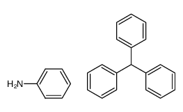 aniline compound with triphenylmethane (1:1) Structure