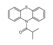 2-methyl-1-phenothiazin-10-ylpropan-1-one结构式