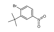 1-bromo-2-tert-butyl-4-nitro-benzene Structure