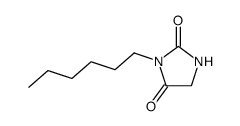 3-hexyl-imidazolidine-2,4-dione Structure