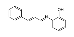 trans-N-(3-Phenyl-2-propenylidene)-o-aminophenol Structure
