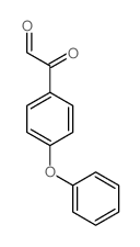 GLYOXAL, (p-PHENOXYPHENYL)- Structure