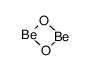 beryllium oxide dimer Structure